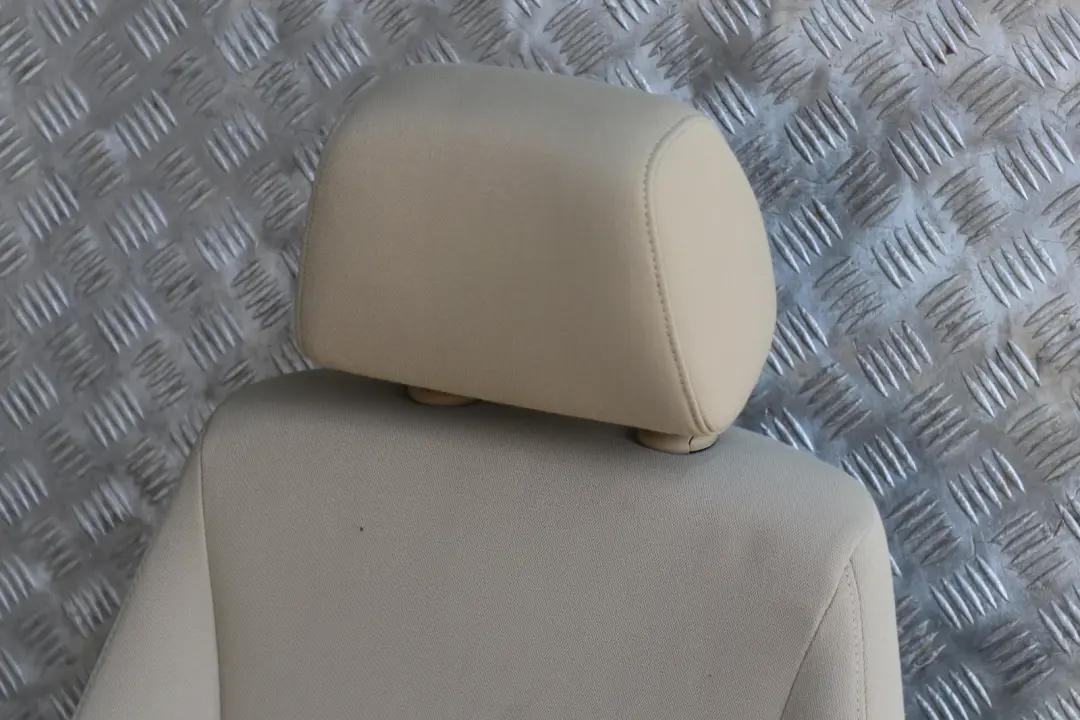 BMW 3 Series E90 E91 LCI Cloth Interior Front Left Passenger Seat N/S Beige