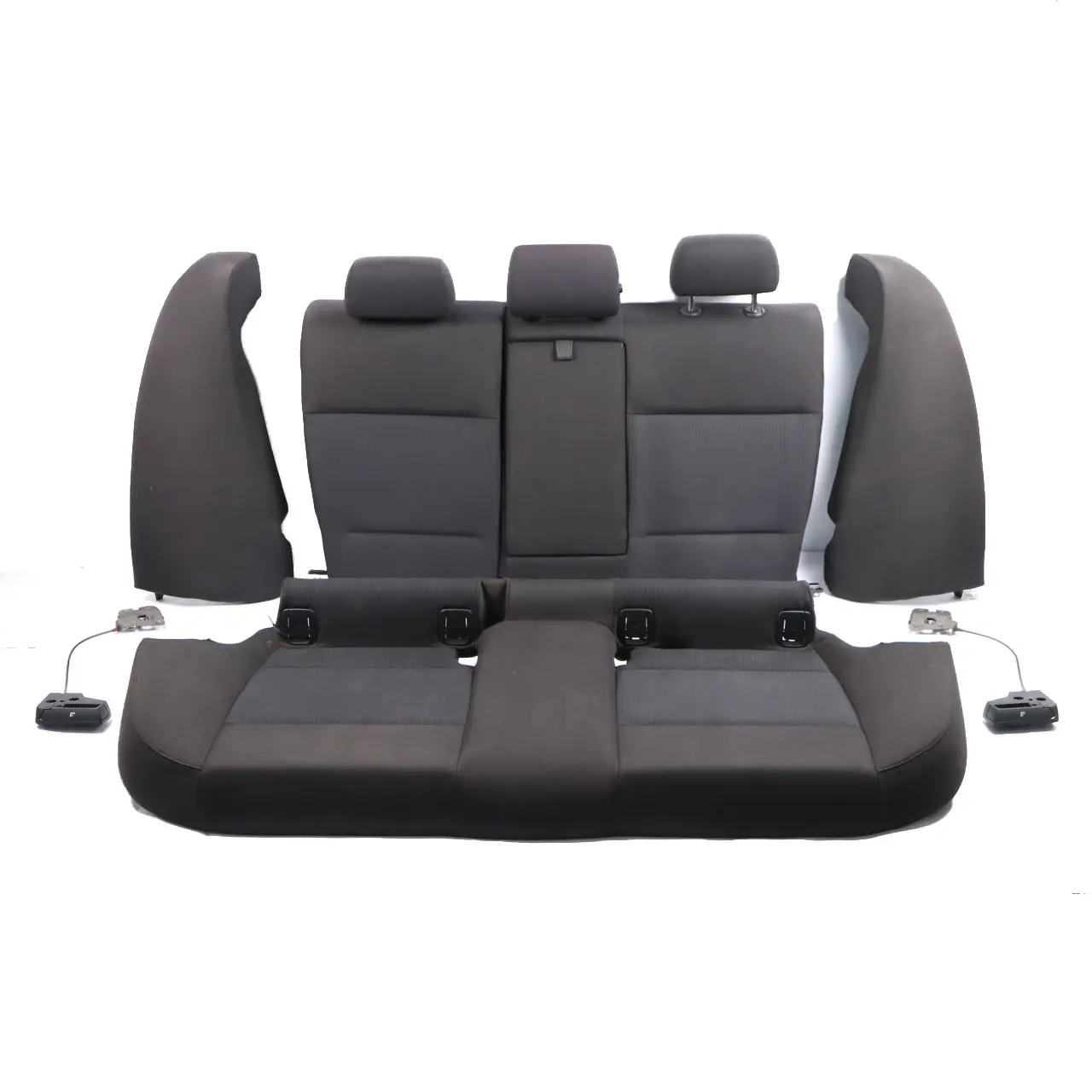 BMW E90 LCI Rear Seat Sofa Bench Set Folding Backrest Cloth Vertex Anthrazit