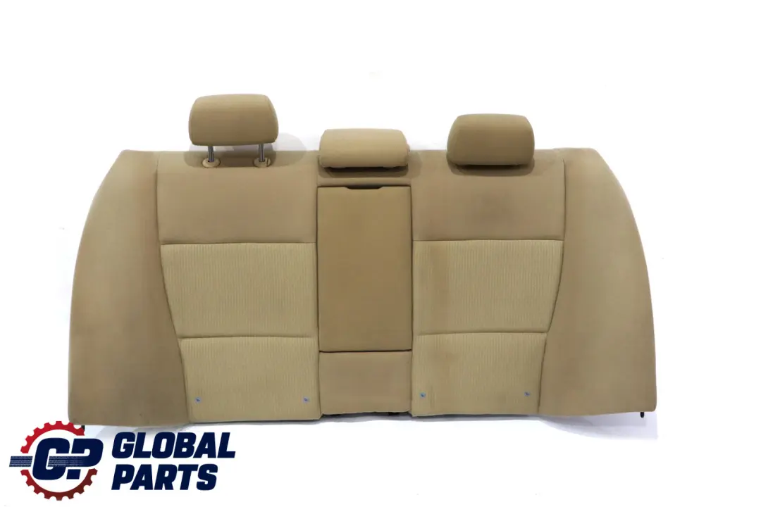 BMW 3 Series E90 LCI Rear Seat Backrest Back Cover Cloth Fabric Beige Vertex