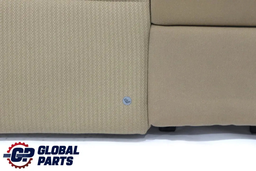 BMW 3 Series E90 LCI Rear Seat Backrest Back Cover Cloth Fabric Beige Vertex