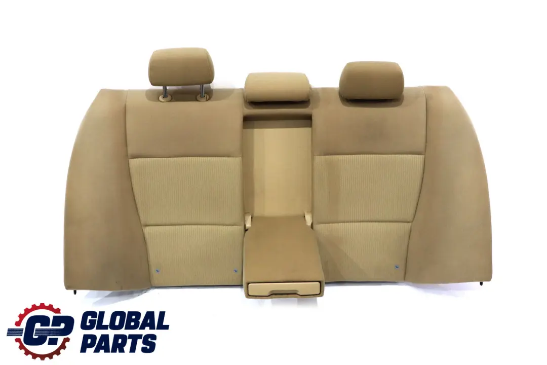 BMW 3 Series E90 LCI Rear Seat Backrest Back Cover Cloth Fabric Beige Vertex