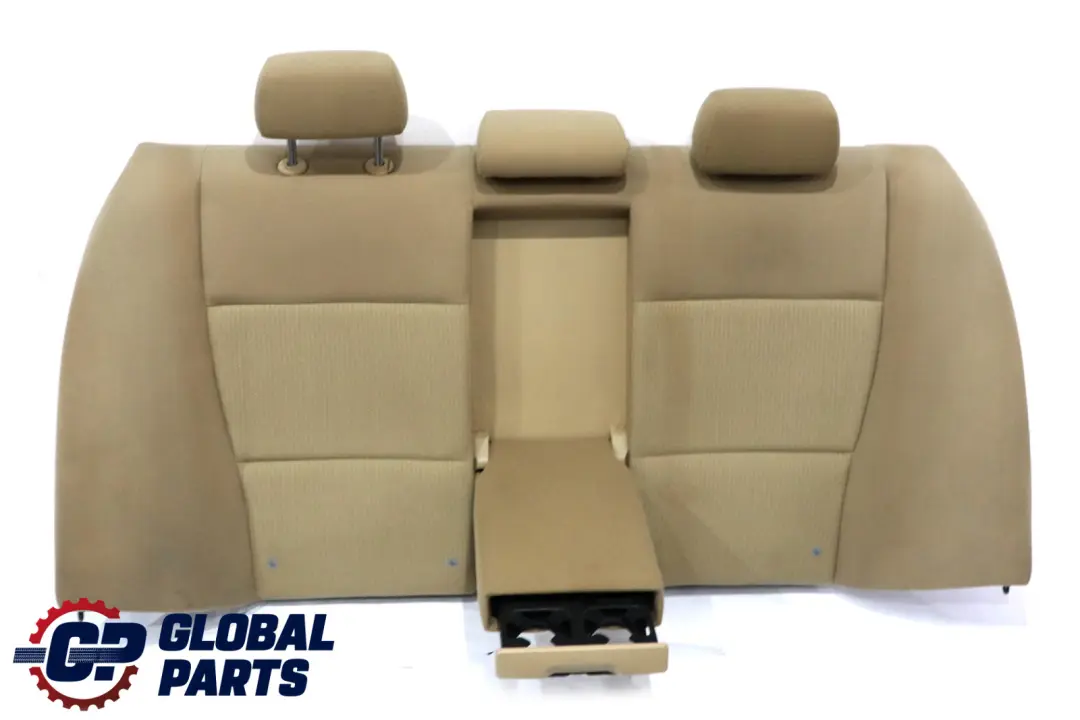 BMW 3 Series E90 LCI Rear Seat Backrest Back Cover Cloth Fabric Beige Vertex