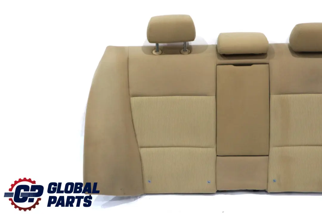 BMW 3 Series E90 LCI Rear Seat Backrest Back Cover Cloth Fabric Beige Vertex