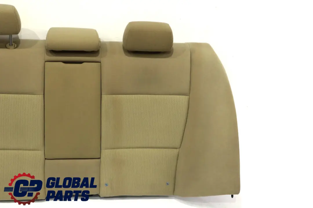 BMW 3 Series E90 LCI Rear Seat Backrest Back Cover Cloth Fabric Beige Vertex