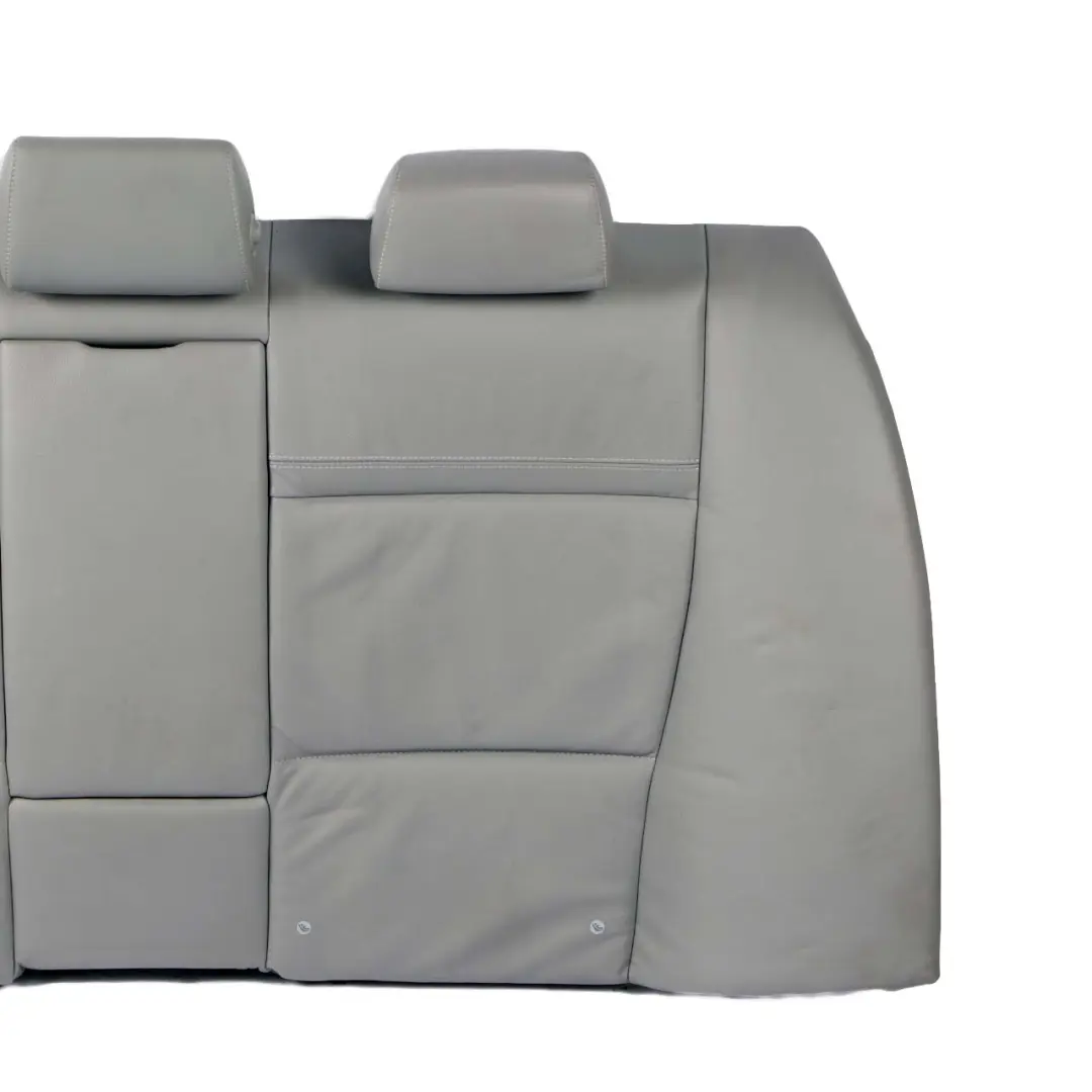 BMW 3 E90 LCI Saloon Rear Seat Backrest Back Cover Leather Dakota Grey