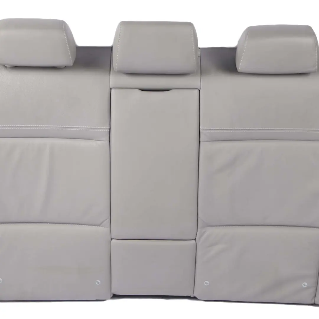 BMW 3 E90 LCI Saloon Rear Seat Backrest Back Cover Leather Dakota Grey