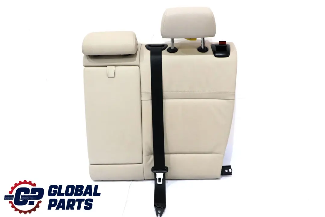 BMW 3 Series E91 Touring Rear Back Seat Backrest Left N/S Leather Oyster