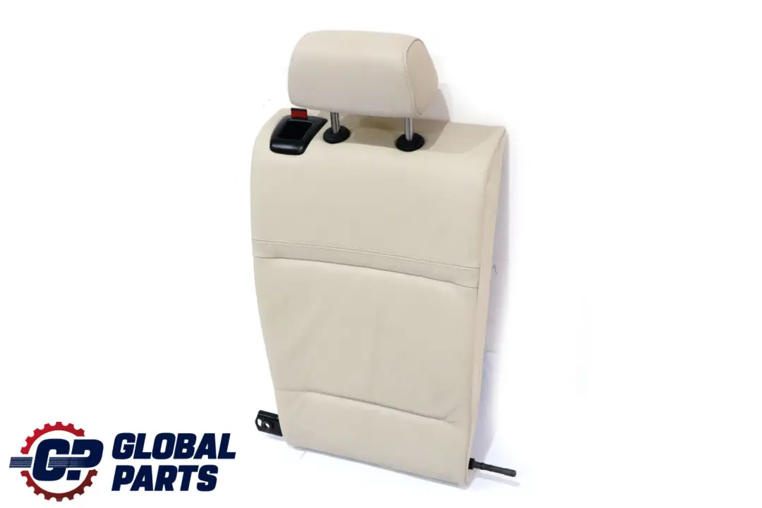 BMW 3 Series E91 Touring Rear Back Seat Backrest Right O/S Leather Oyster