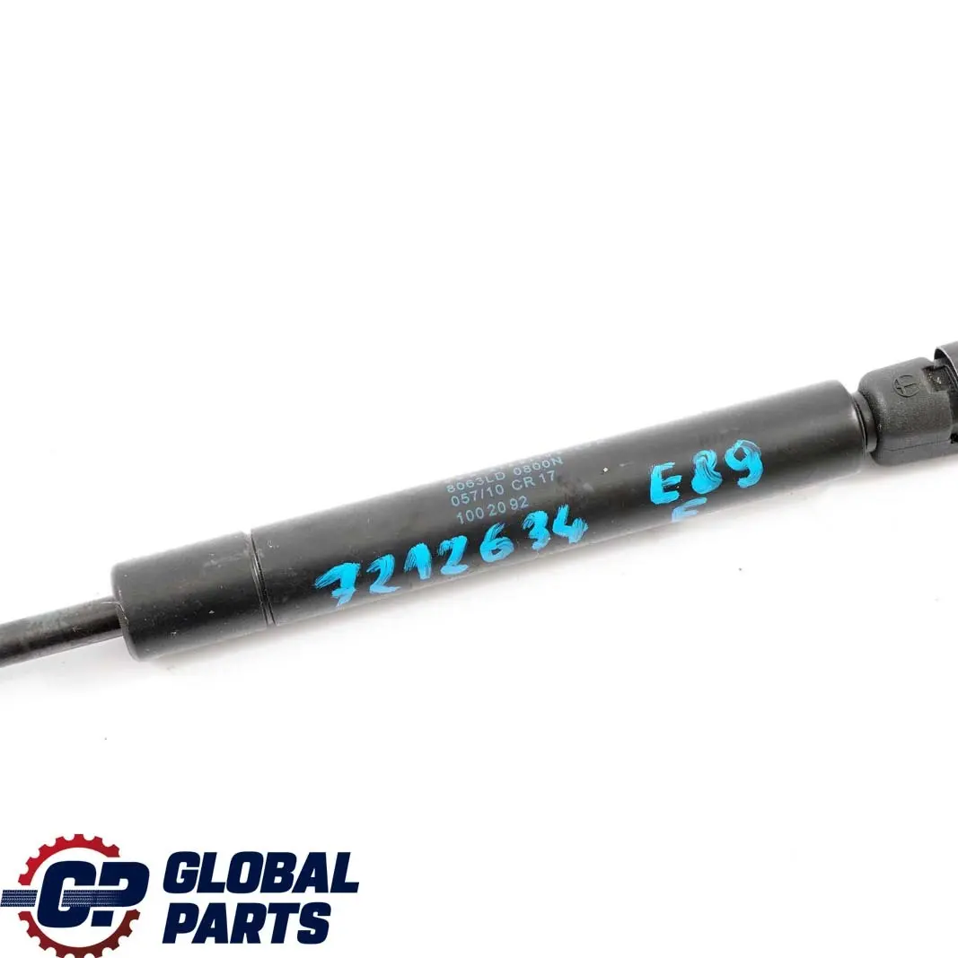 BMW Z4 E89 Roadster Trunk Lid Tailgate Gas Pressurized Set 7212634