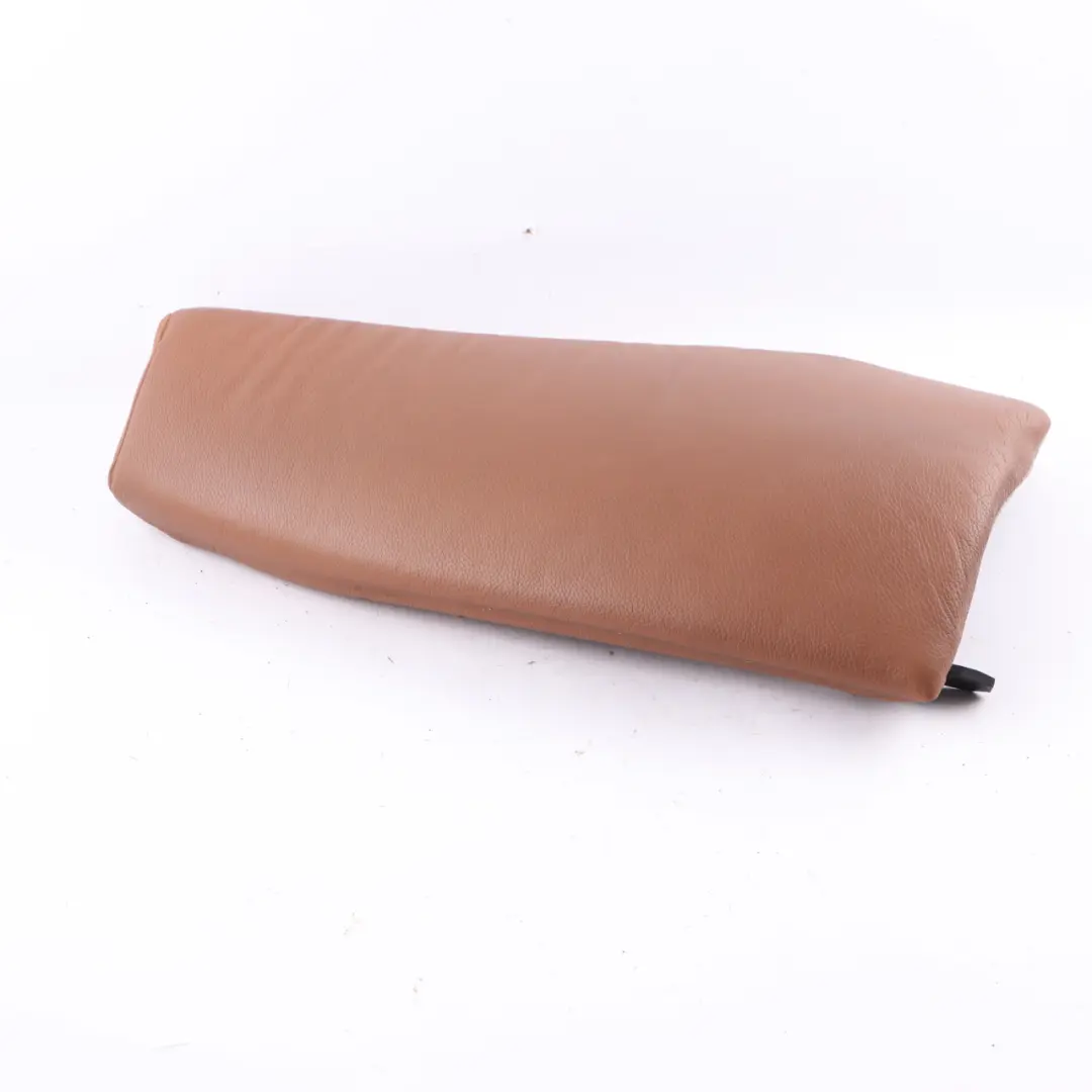 BMW E91 LCI Rear Seat Right O/S Lateral Trim Panel Cover Leather Saddle Brown