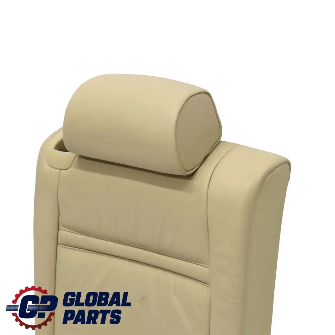 BMW E70 1 Asiento Trasero Derecho Respaldo Cuero Beige Nevada