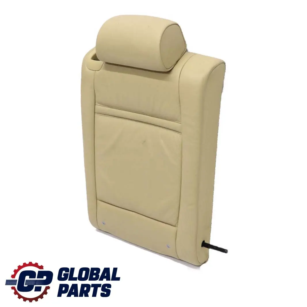 BMW E70 1 Asiento Trasero Derecho Respaldo Cuero Beige Nevada