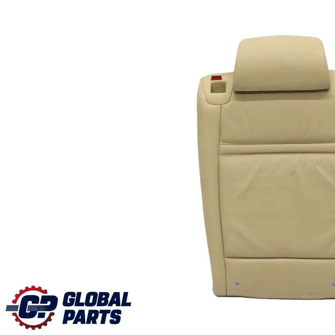 BMW E70 1 Asiento Trasero Derecho Respaldo Cuero Beige Nevada