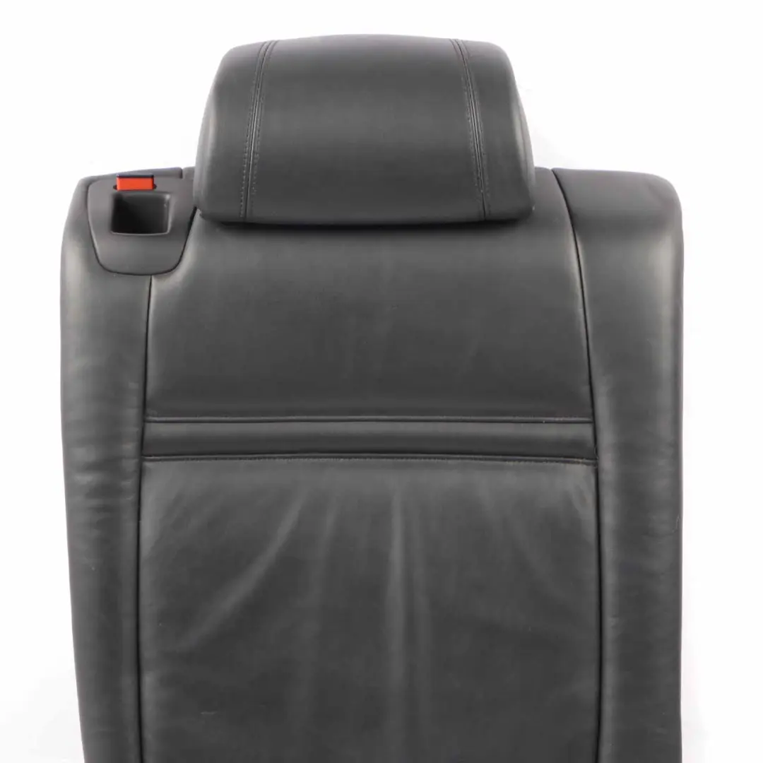 BMW X5 E70 Seat Backrest Rear Right O/S Seat Back Cover Black Leather Nappa