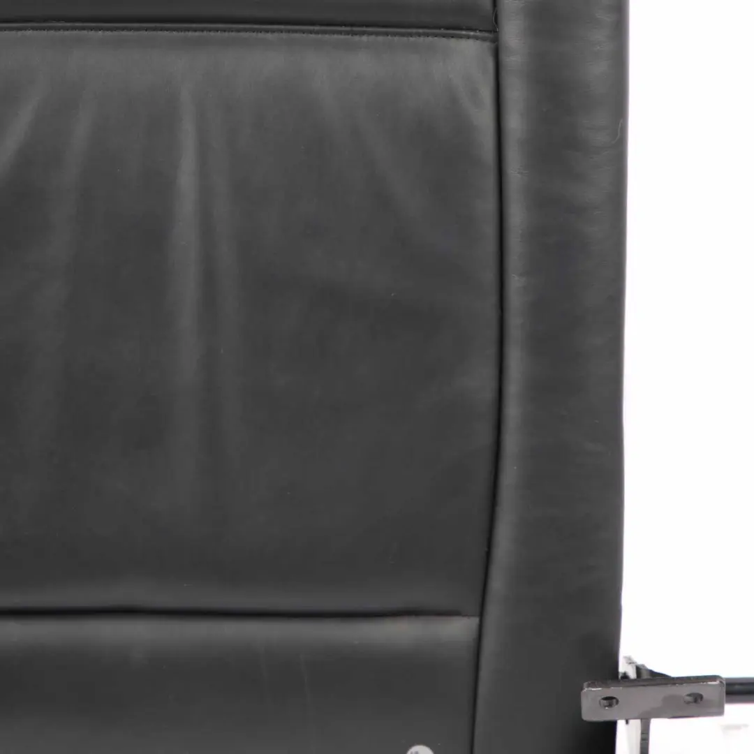 BMW X5 E70 Seat Backrest Rear Right O/S Seat Back Cover Black Leather Nappa