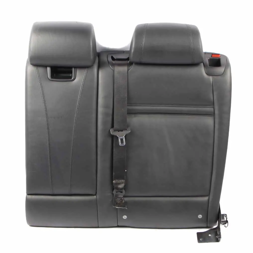 BMW X5 E70 Seat Backrest Rear Left N/S Seat Back Cover Black Leather Nappa