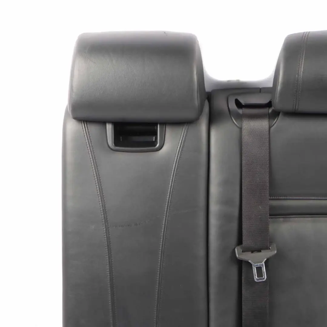 BMW X5 E70 Seat Backrest Rear Left N/S Seat Back Cover Black Leather Nappa