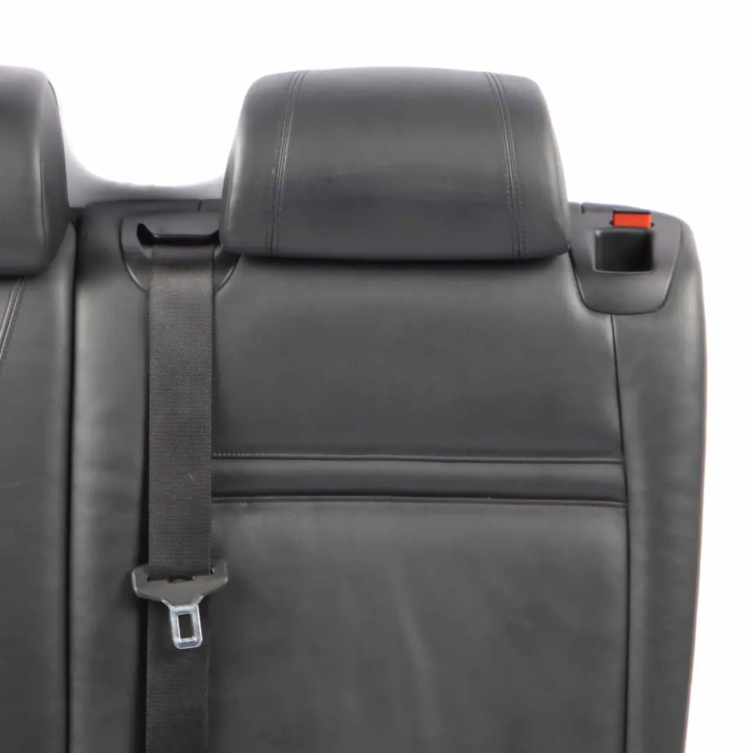 BMW X5 E70 Seat Backrest Rear Left N/S Seat Back Cover Black Leather Nappa