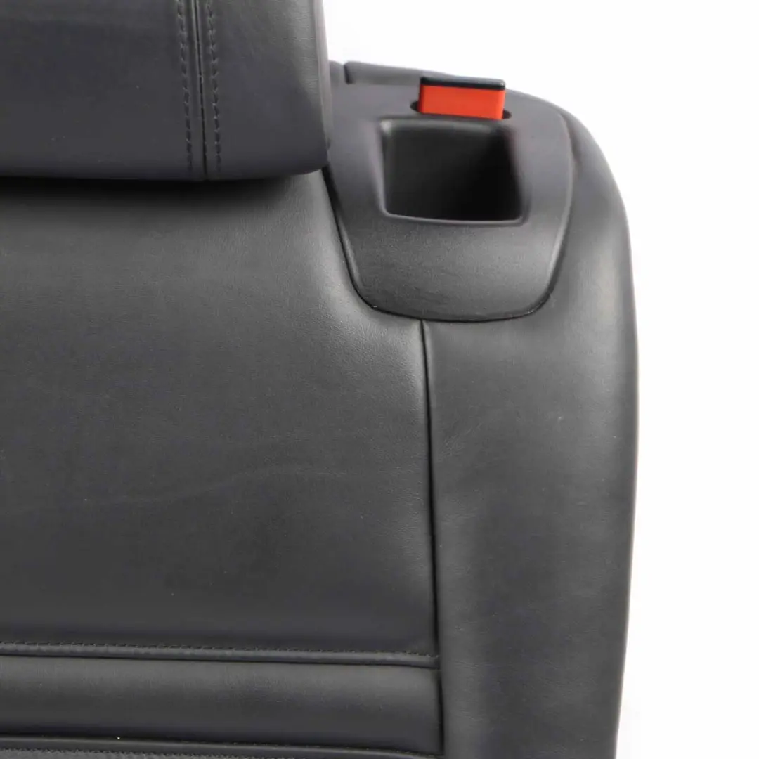 BMW X5 E70 Seat Backrest Rear Left N/S Seat Back Cover Black Leather Nappa