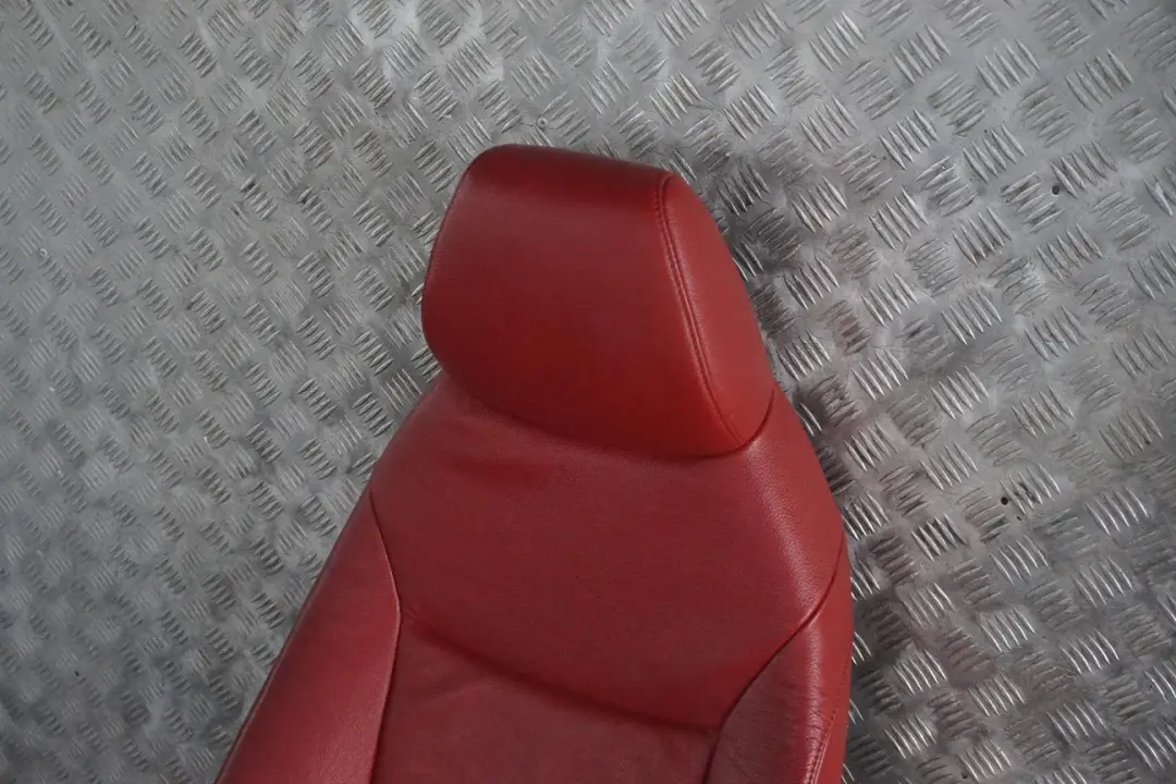 BMW Z4 Series E89 Roadster Cabrio Front Right O/S Red Leather Seat