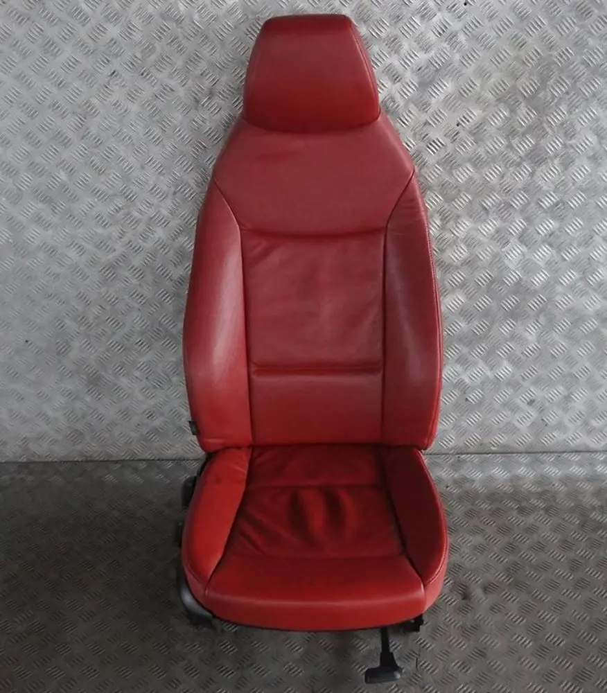 BMW Z4 Series E89 Roadster Cabrio Front Right O/S Red Leather Seat