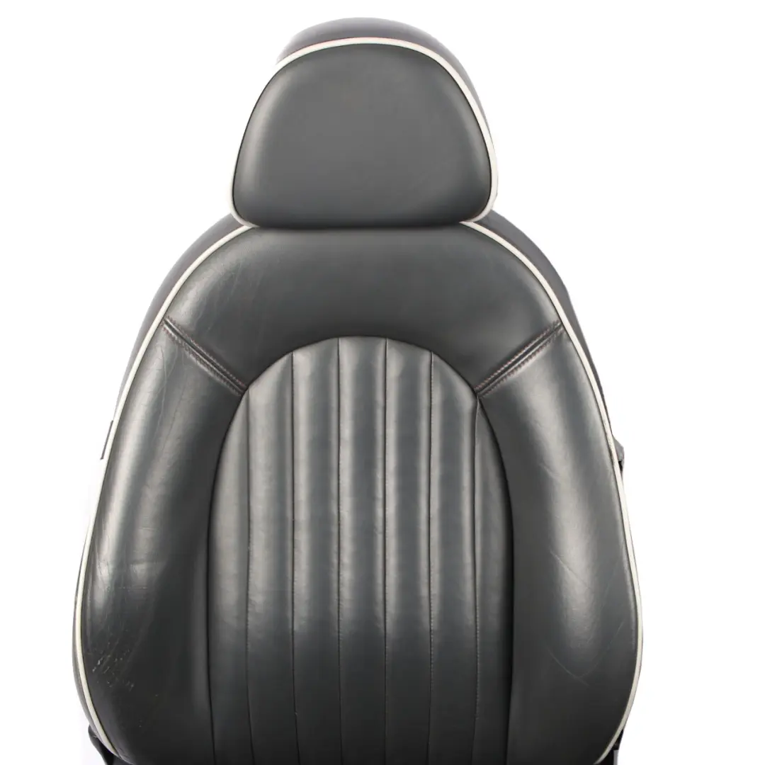 Leather Seats Mini R52 Sport English Side Walk Panther Black Front Rear Seat