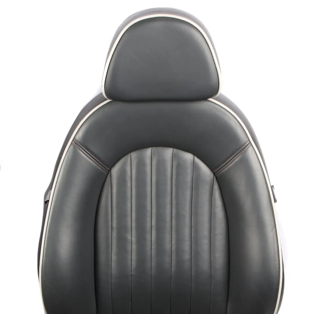 Leather Seats Mini R52 Sport English Side Walk Panther Black Front Rear Seat