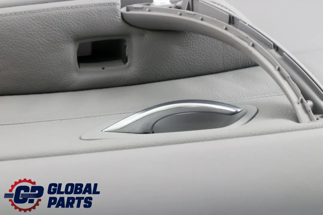 BMW 3 Series E90 Rear Right O/S Door Card Lining Grey Leather Trim Panel