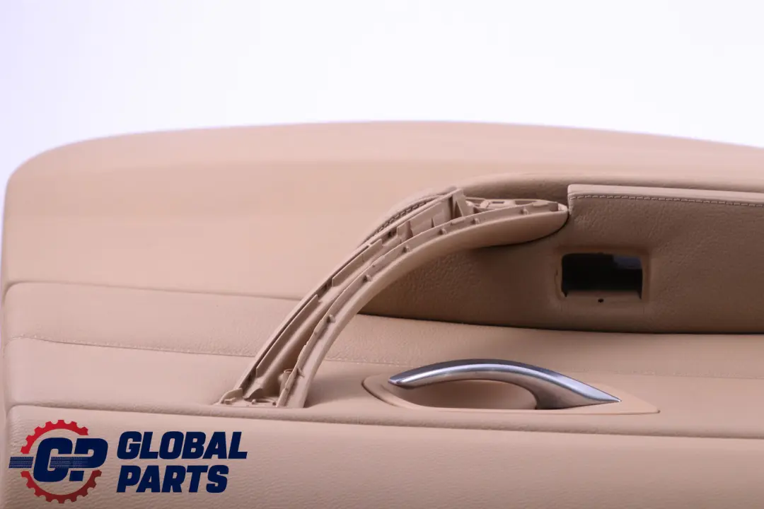 BMW 3 Serie E90 E91 Garniture de Porte Arriere a Gauche Beige Cuir