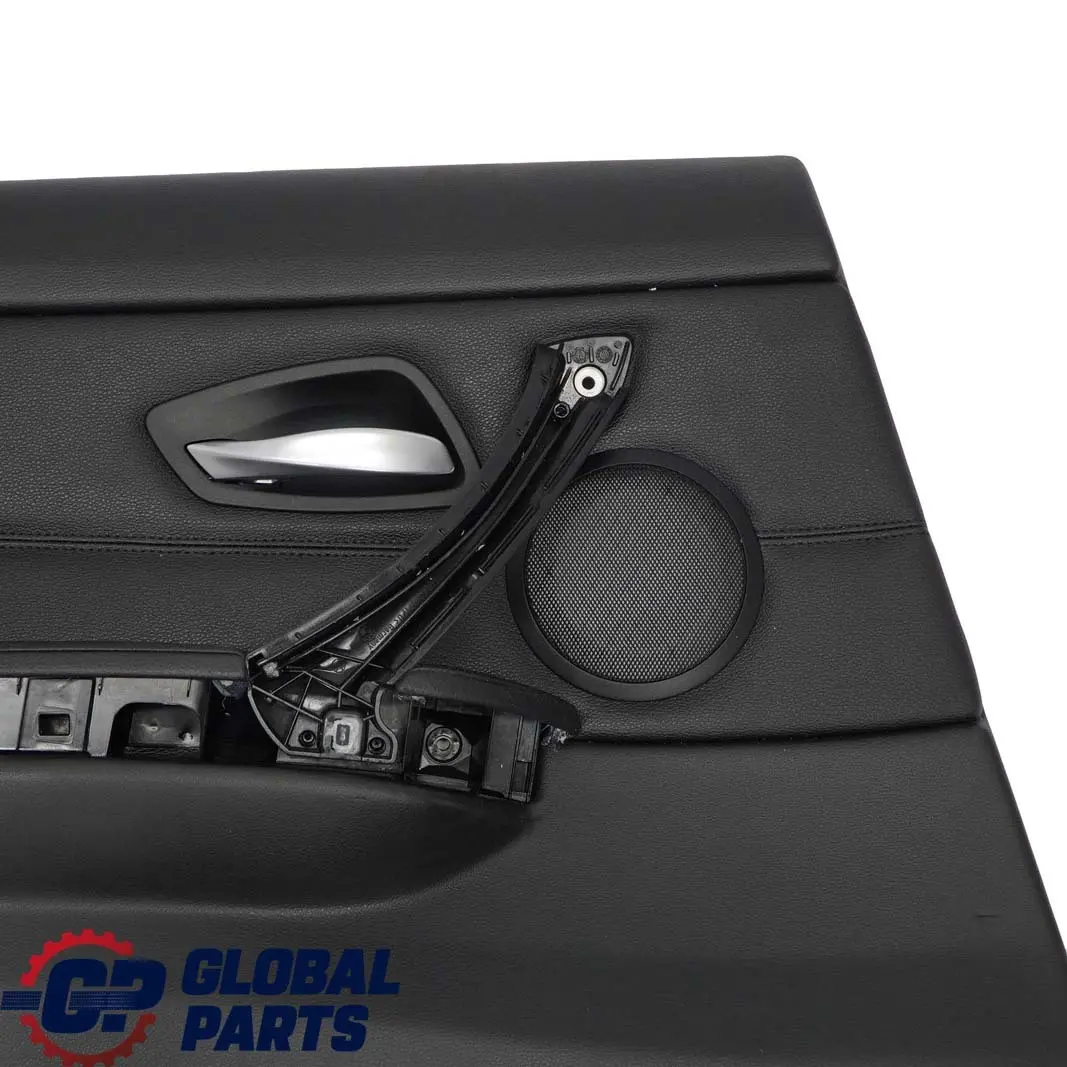 BMW E90 E91 Rear Left Door Card Leather Lining Trim Panel Black