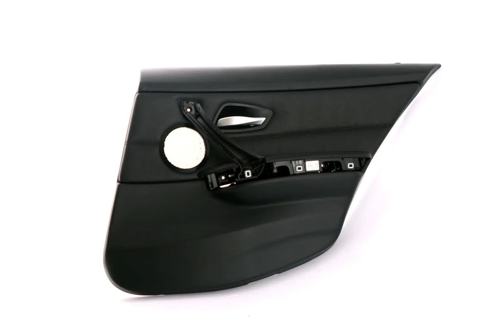 BMW 3 Series E90 E91 Rear Right O/S Door Card Leather Lining Trim Panel Black