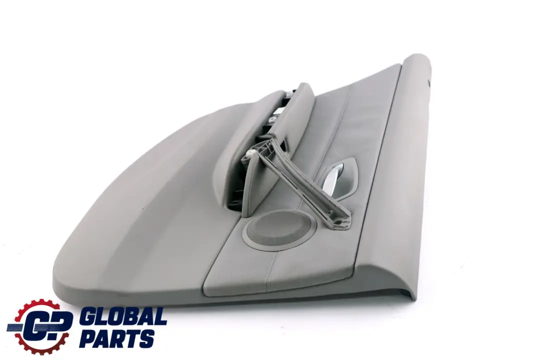 BMW E91 Touring Trasera Izquierda Tarjeta de la puerta  cuero gris Panel ajuste