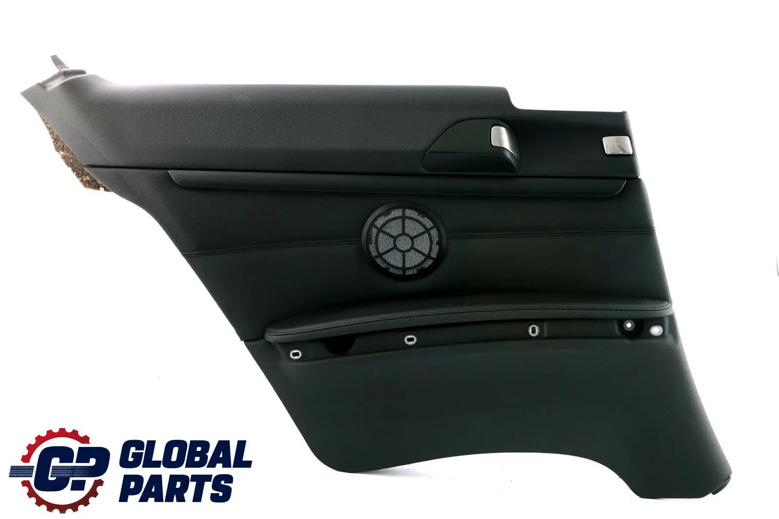 BMW 3 Series E92 2 Rear Left N/S Lateral Trim Panel Lining Black Leather