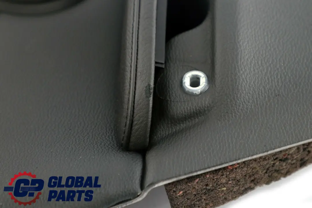 BMW 3 Series E92 2 Rear Left N/S Lateral Trim Panel Lining Black Leather