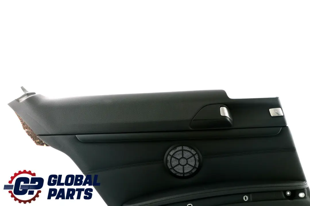 BMW 3 Series E92 2 Rear Left N/S Lateral Trim Panel Lining Black Leather