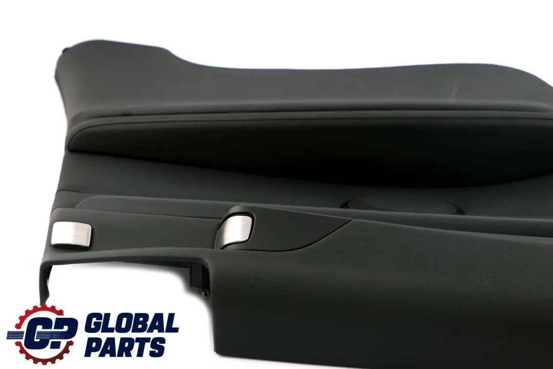 BMW 3 Series E92 2 Rear Left N/S Lateral Trim Panel Lining Black Leather