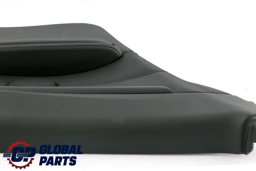 BMW 3 Series E92 2 Rear Left N/S Lateral Trim Panel Lining Black Leather