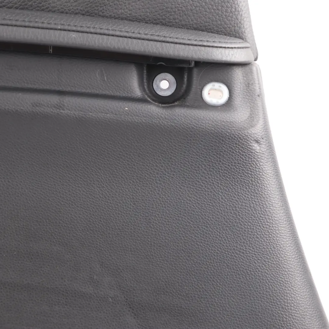 BMW E92 Coupe Rear Left N/S Lateral Trim Panel Lining Black Leather