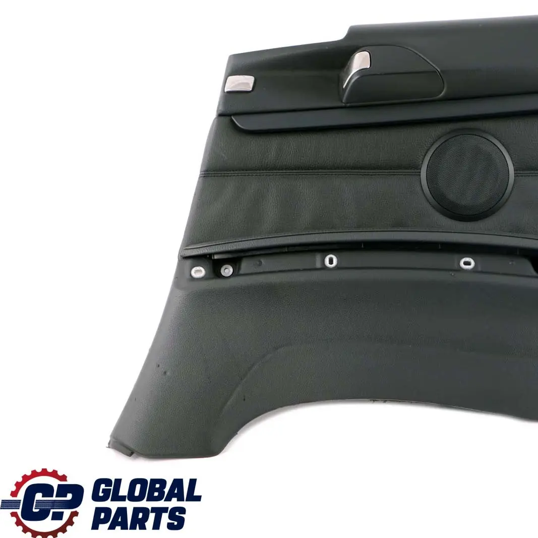 BMW 3 Series E92 Rear Right O/S Lateral Trim Panel Lining Black Leather