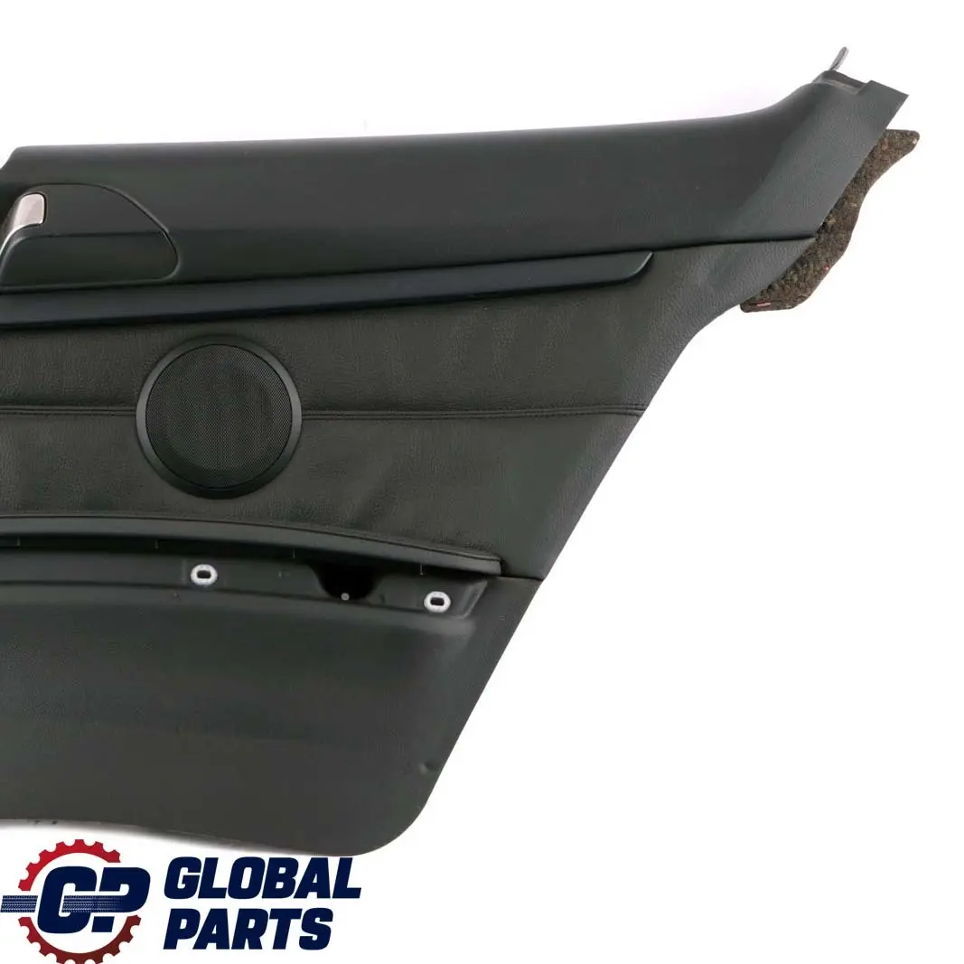 BMW 3 Series E92 Rear Right O/S Lateral Trim Panel Lining Black Leather