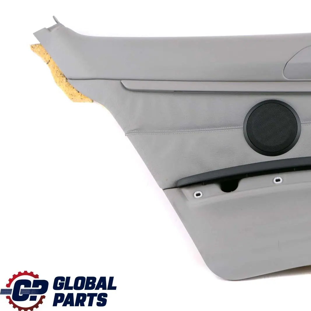 BMW Serie 3 E92 Tapa Lateral Trasera Izquierda Forro Panel Gris Cuero