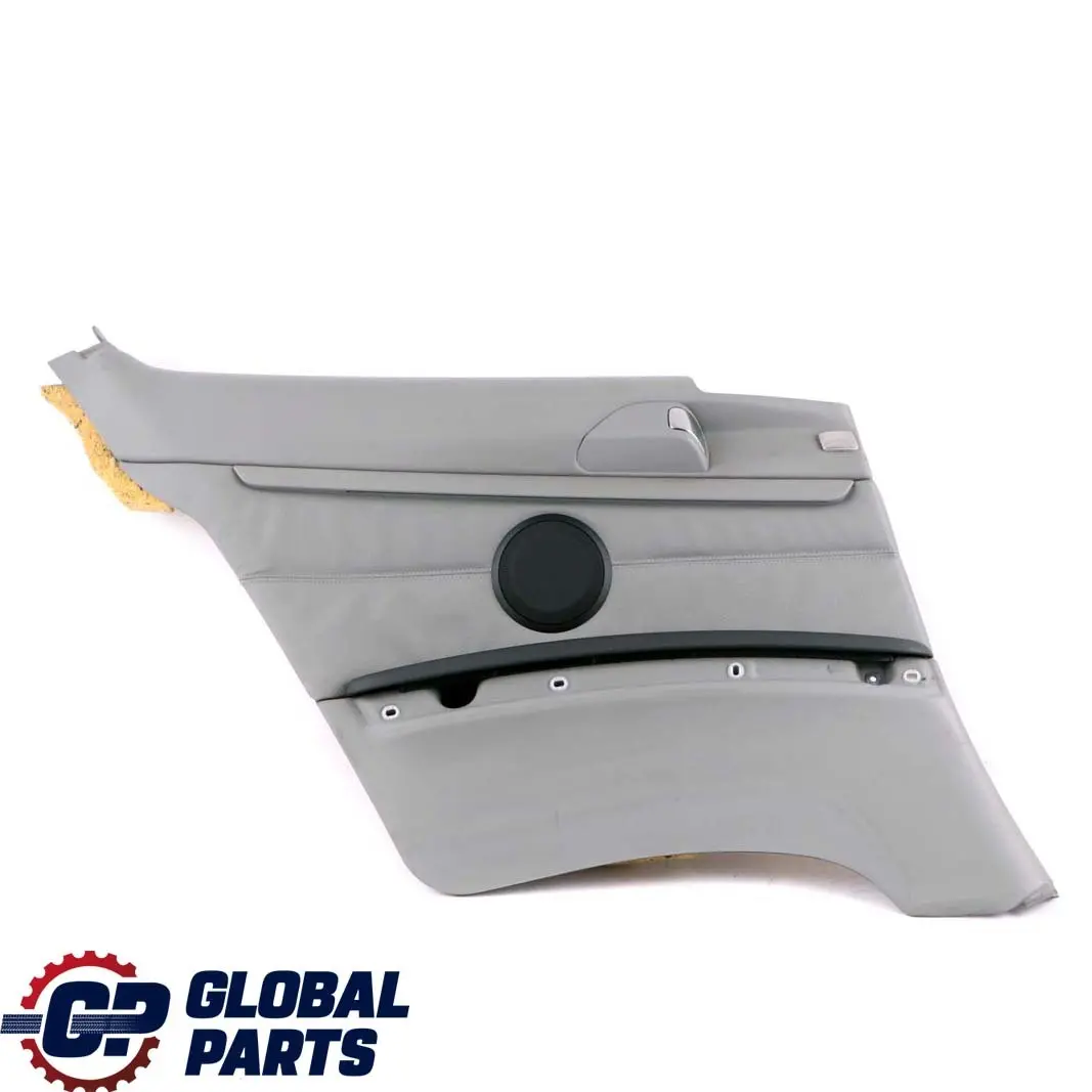 BMW Serie 3 E92 Tapa Lateral Trasera Izquierda Forro Panel Gris Cuero