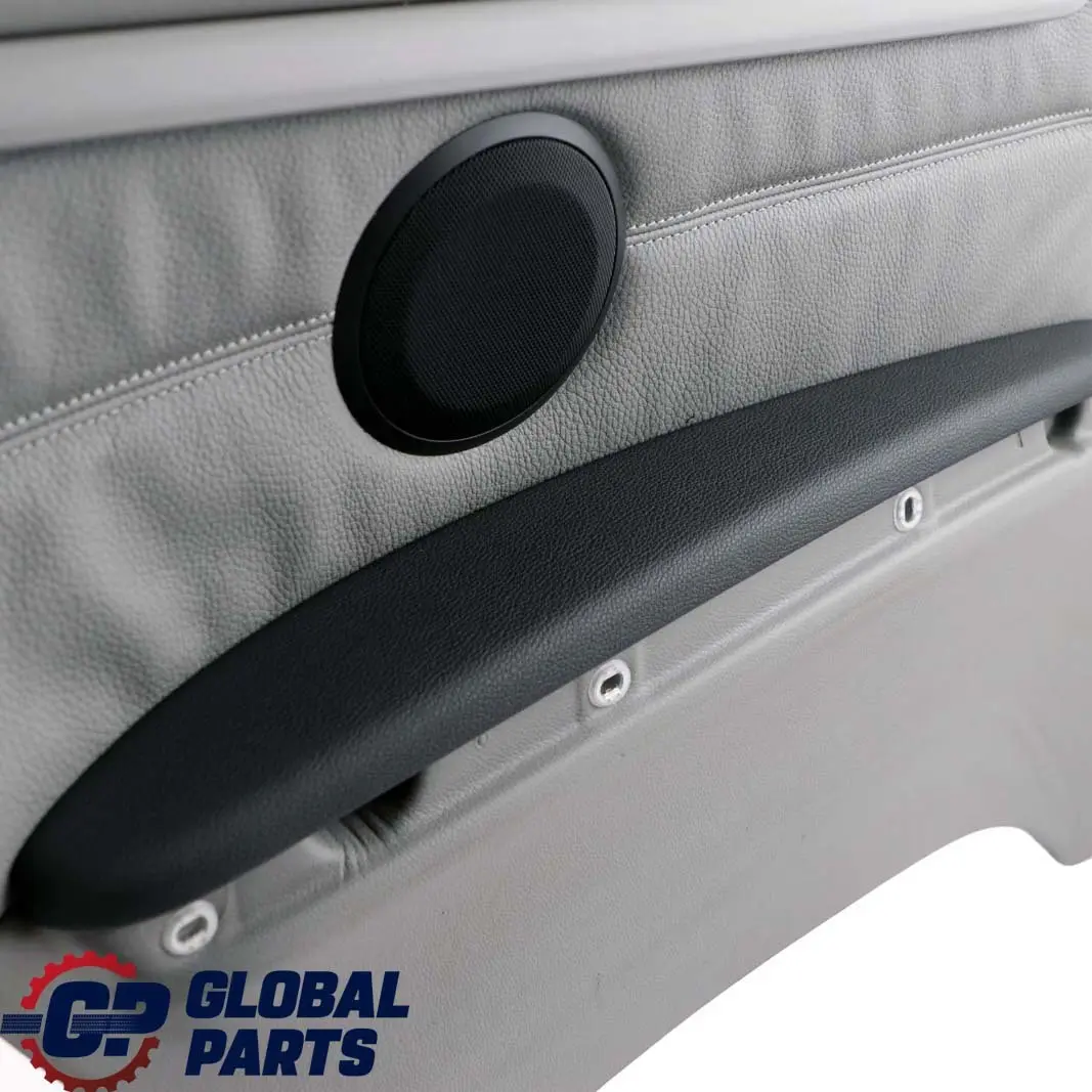 BMW Serie 3 E92 Tapa Lateral Trasera Izquierda Forro Panel Gris Cuero