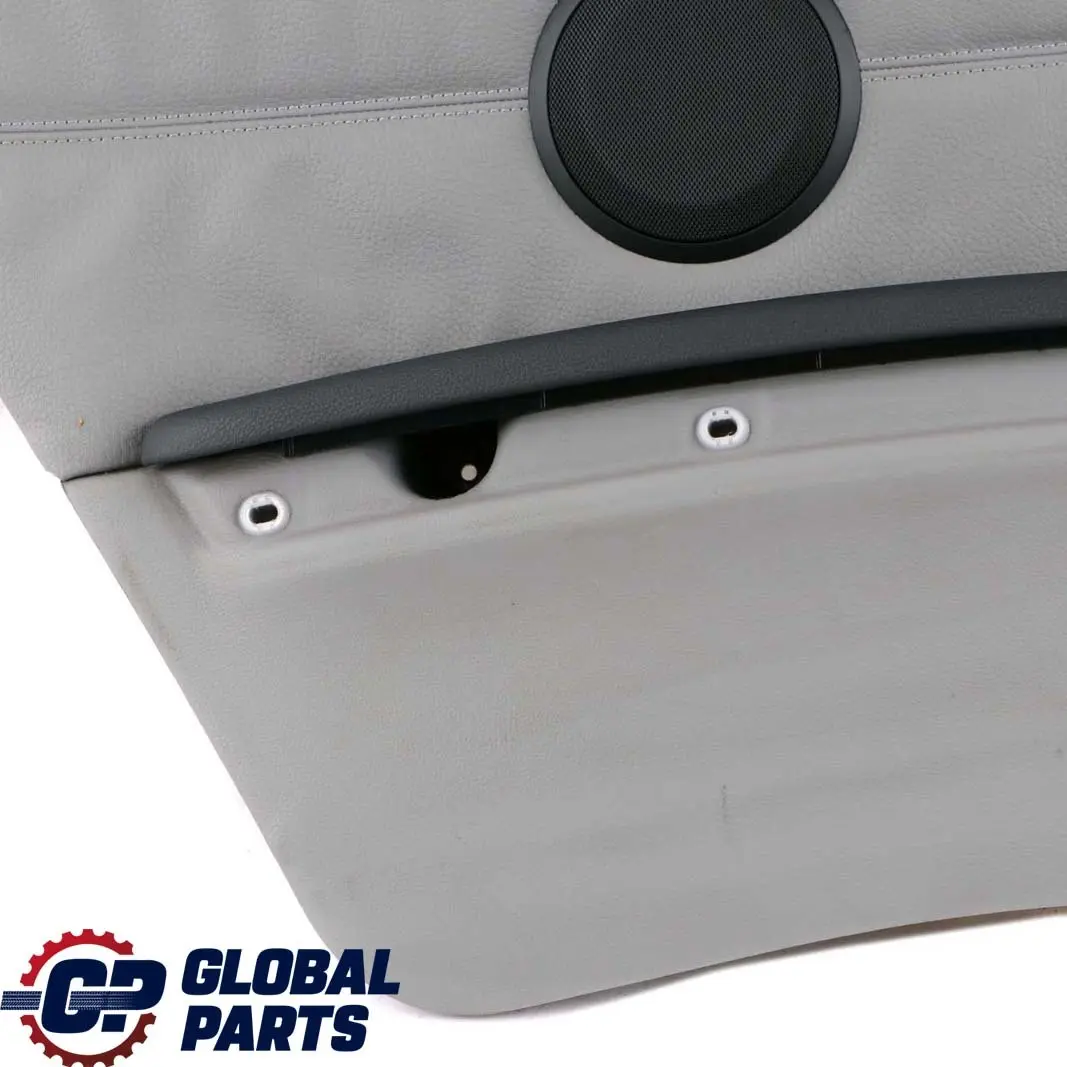 BMW Serie 3 E92 Tapa Lateral Trasera Izquierda Forro Panel Gris Cuero