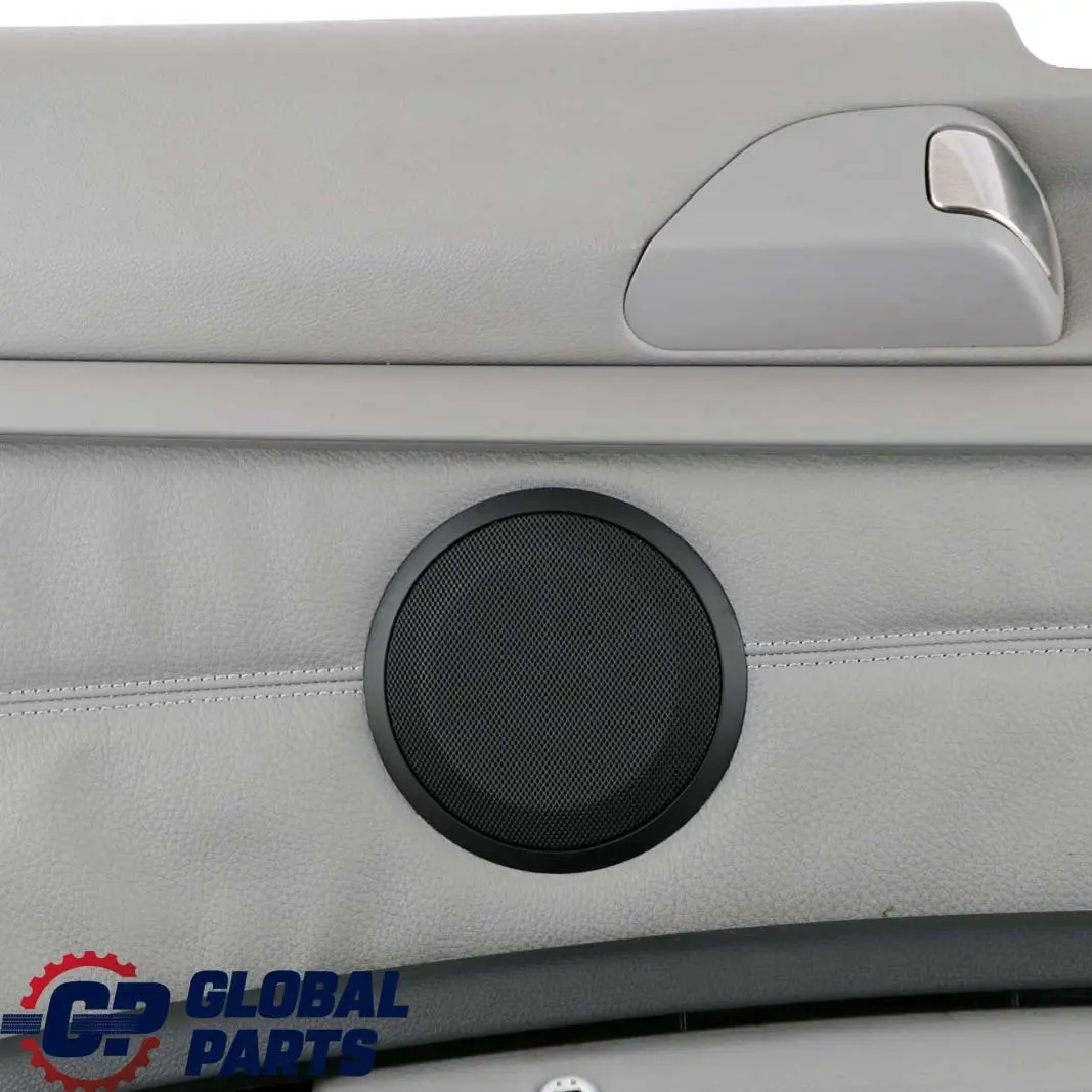 BMW Serie 3 E92 Tapa Lateral Trasera Izquierda Forro Panel Gris Cuero