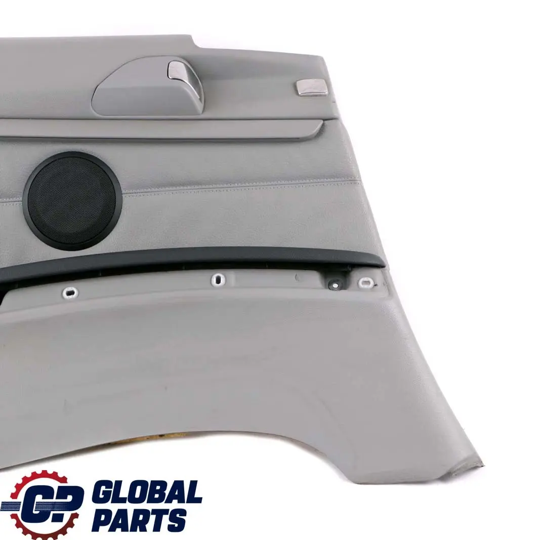 BMW Serie 3 E92 Tapa Lateral Trasera Izquierda Forro Panel Gris Cuero