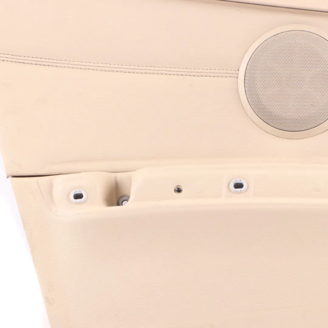 Lateral Trim Panel BMW E93 Cabrio Rear Left N/S Card Lining Leather Cream Beige