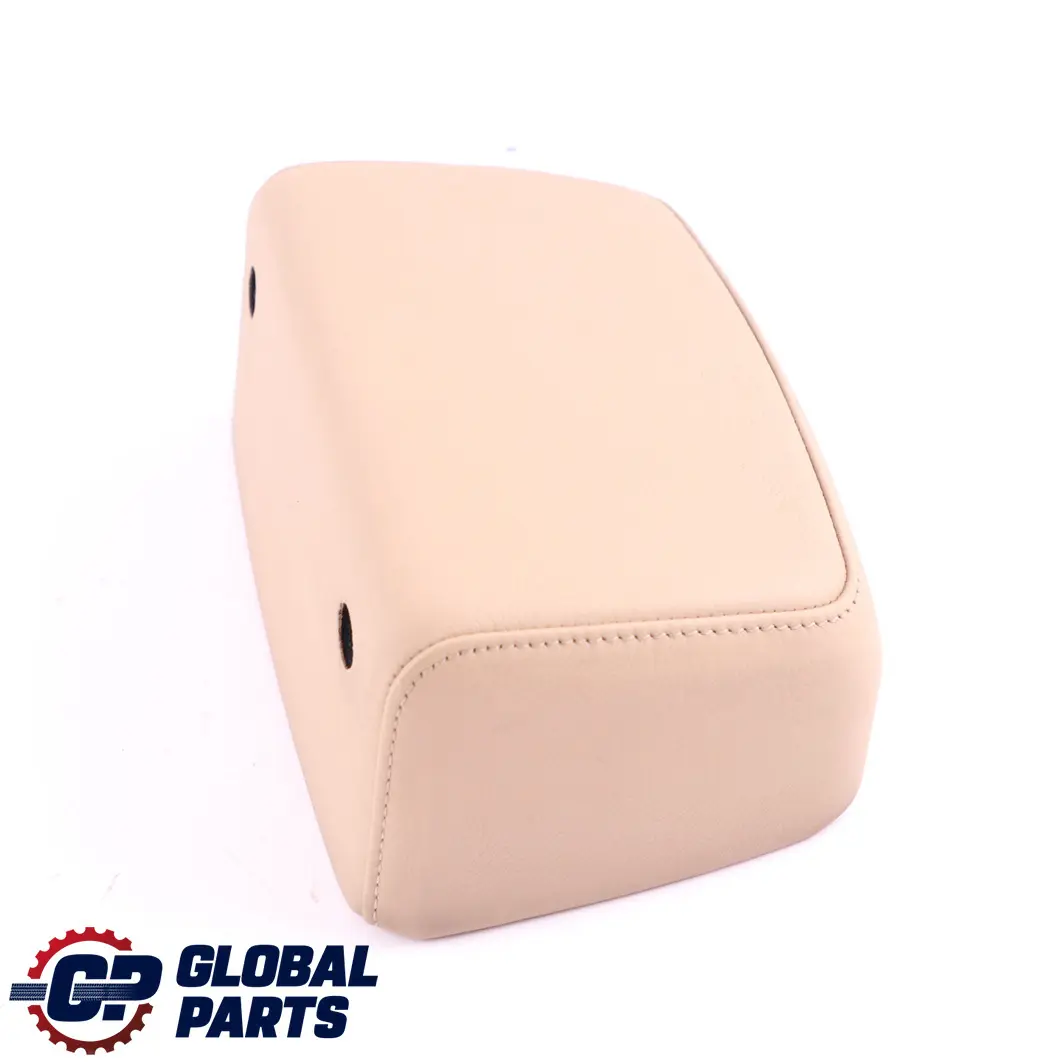 BMW X5 X6 E70 E71 Front Sport Seat Headrest Leather Cover Beige 7219527