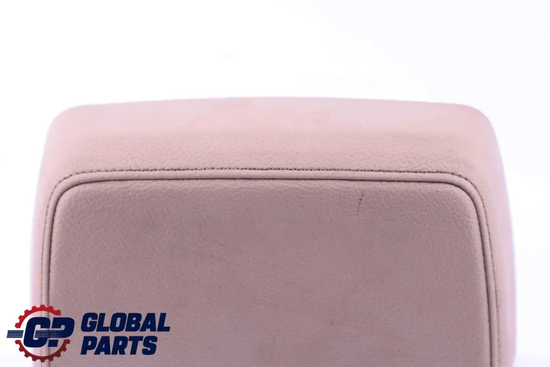 BMW X5 X6 E70 E71 Front Sport Seat Headrest Leather Cover Oyster