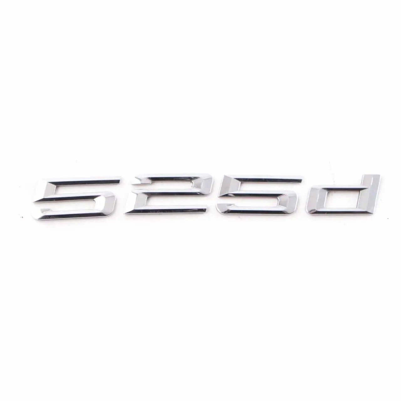 Emblem Lettering BMW F10 525d Rear Adhered Boot Trunk Lid Lettering 7219546